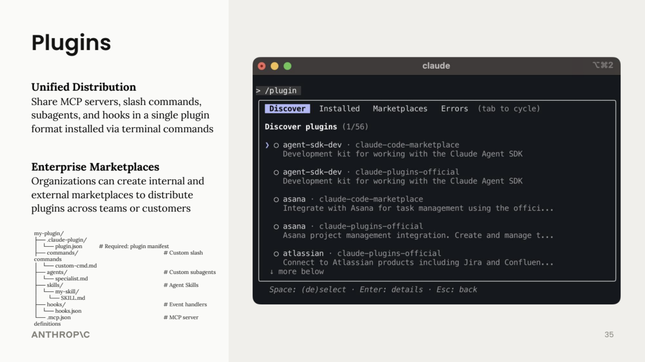 Plugins -- unified distribution for MCP servers, slash commands ...